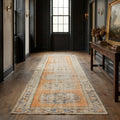 Turkish Runner Rug in a styled room