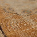 Vintage Manisa Turkish Runner Rug 2x10 ft — Orange & Blue Floral (No. 28707)