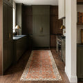 Turkish Runner Rug in a styled room