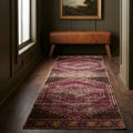 Turkish Runner Rug in a styled room