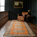 Turkish Runner Rug in a styled room