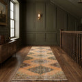 Turkish Runner Rug in a styled room