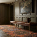 Turkish Runner Rug in a styled room
