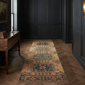 Turkish Runner Rug in a styled room