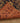 Vintage Konya Turkish Runner Rug 2x10 ft — Orange & Blue Geometric