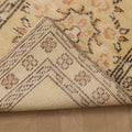 Vintage Manisa Turkish Runner Rug 2x10 ft — Beige & Brown Geometric (No. 29123)