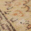 Vintage Manisa Turkish Runner Rug 2x10 ft — Beige & Brown Geometric (No. 29123)