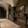 Turkish Runner Rug in a styled room