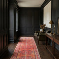 Turkish Runner Rug in a styled room
