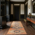 Turkish Runner Rug in a styled room