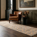 Turkish Runner Rug in a styled room