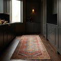 Turkish Runner Rug in a styled room