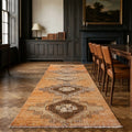 Turkish Runner Rug in a styled room