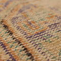 Vintage Konya Turkish Runner Rug 2x9 ft — Orange & Blue Distressed