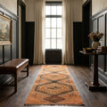 Turkish Runner Rug in a styled room