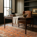 Turkish Runner Rug in a styled room