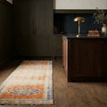 Turkish Runner Rug in a styled room