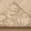 Vintage Nevşehir Turkish Runner Rug 3x9 ft — Beige & Brown Floral