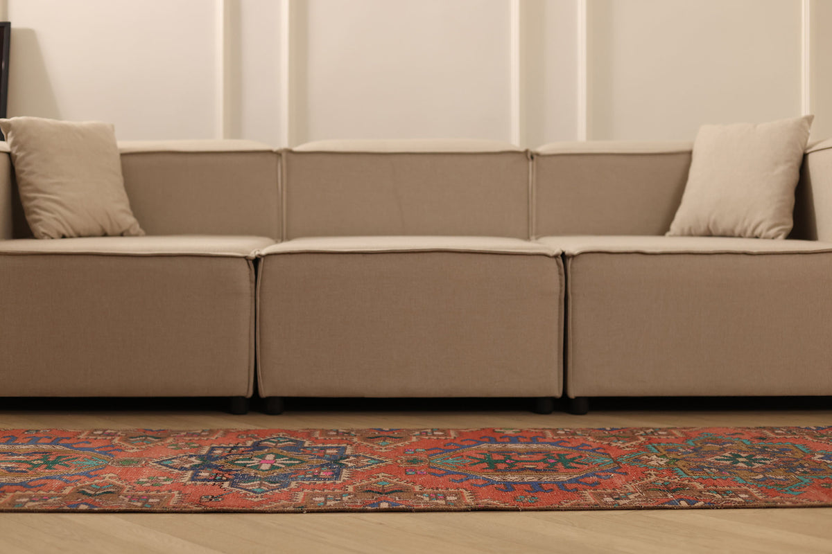 Psenur Persian Style Runner Rug