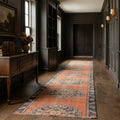 Turkish Runner Rug in a styled room