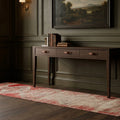 Turkish Runner Rug in a styled room