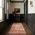Turkish Runner Rug in a styled room