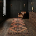 Turkish Runner Rug in a styled room