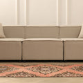 Vintage Konya Turkish Runner Rug 2x12 ft — Red & Brown Floral