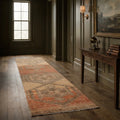 Turkish Runner Rug in a styled room