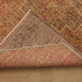 Vintage Malatya Turkish Runner Rug 3x10 ft — Red & Brown Geometric