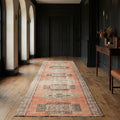 Turkish Runner Rug in a styled room