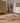 Vintage Nevşehir Turkish Area Rug 4x7 ft — Red & Beige Floral