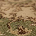 Vintage Isparta Turkish Area Rug 6x9 ft — Green & Beige Floral