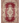 Vintage Isparta Turkish Area Rug 6x9 ft — Red & Beige Floral (No. 33602)
