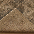 Vintage Manisa Turkish Area Rug 6x10 ft — Gray & Beige Distressed