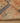 Vintage Manisa Turkish Area Rug 5x6 ft — Orange & Blue Distressed