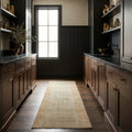 Turkish Runner Rug in a styled room