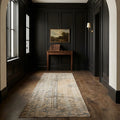 Turkish Runner Rug in a styled room