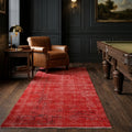 Turkish Runner Rug in a styled room