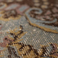 Vintage Isparta Turkish Area Rug 6x10 ft — Pink & Brown Floral