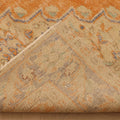 Vintage Manisa Turkish Area Rug 6x10 ft — Orange & Blue Floral