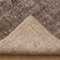 Vintage Isparta Turkish Area Rug 6x9 ft — Gray Geometric
