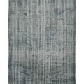 Vintage Manisa Turkish Area Rug 6x9 ft — Blue & Gray Overdyed