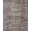 Vintage Isparta Turkish Area Rug 5x9 ft — Gray & Brown Floral