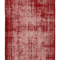 Vintage Manisa Turkish Area Rug 6x9 ft — Red Overdyed