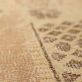 Vintage Isparta Turkish Area Rug 6x10 ft — Beige & Brown Floral