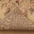 Vintage Isparta Turkish Area Rug 6x10 ft — Red & Beige Floral