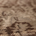 Vintage Isparta Turkish Area Rug 6x9 ft — Gray & Brown Floral