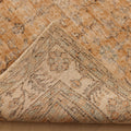 Vintage Isparta Turkish Area Rug 7x10 ft — Orange & Brown Floral