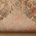Vintage Isparta Turkish Area Rug 6x10 ft — Red & Beige Floral
